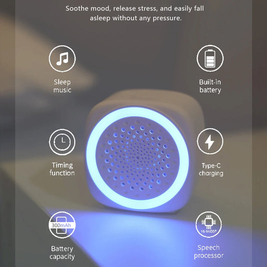 Mini white noise sound machine for babies and kids, view 2