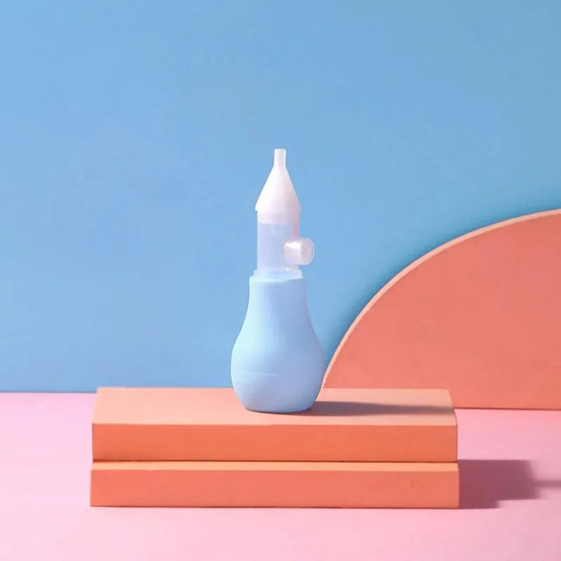 Manual Baby Nasal Aspirator (Syringe/Irrigator) — Soft Silicone Tip