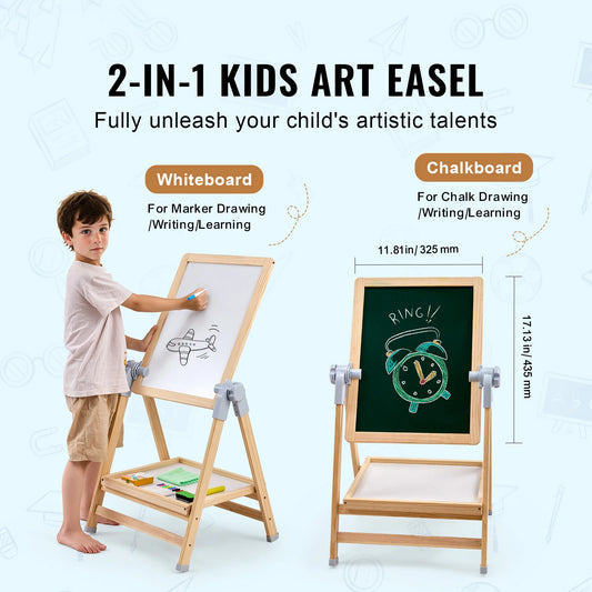 Magnetic Doodle Easel for Little Creators, view 2