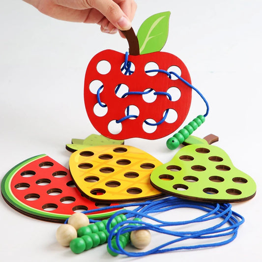 Fruit Lacing Activity Set, view 2
