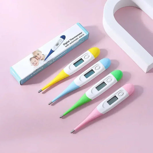 Digital thermometer with soft tip for babies and kids, view 2