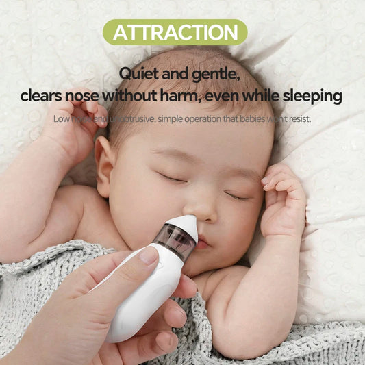 Rechargeable electric baby nasal aspirator, view 2