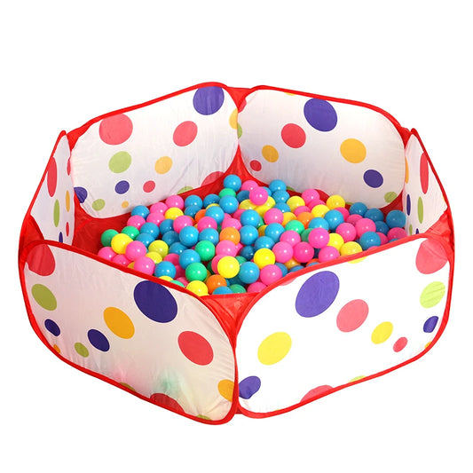 Foldable ocean ball pit tent