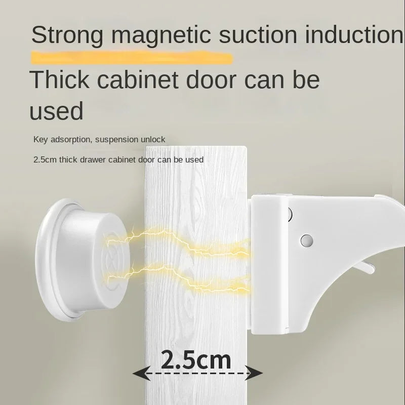 Magnetic Baby Safety Drawer Locks | No-Drill Cabinet Protection