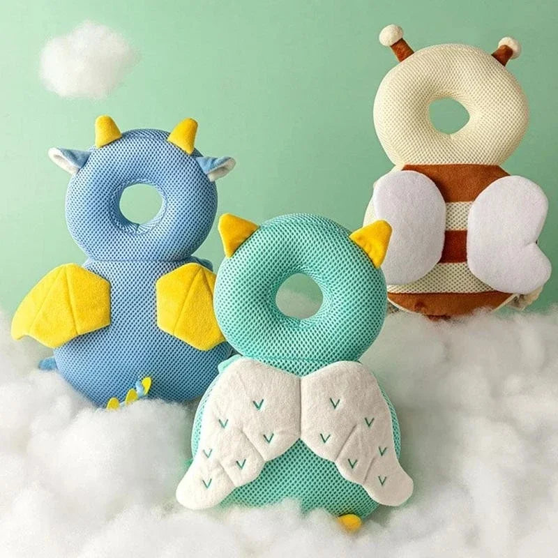 Baby Head Protector Backpack Pillow | Soft Cushion for Early Movers