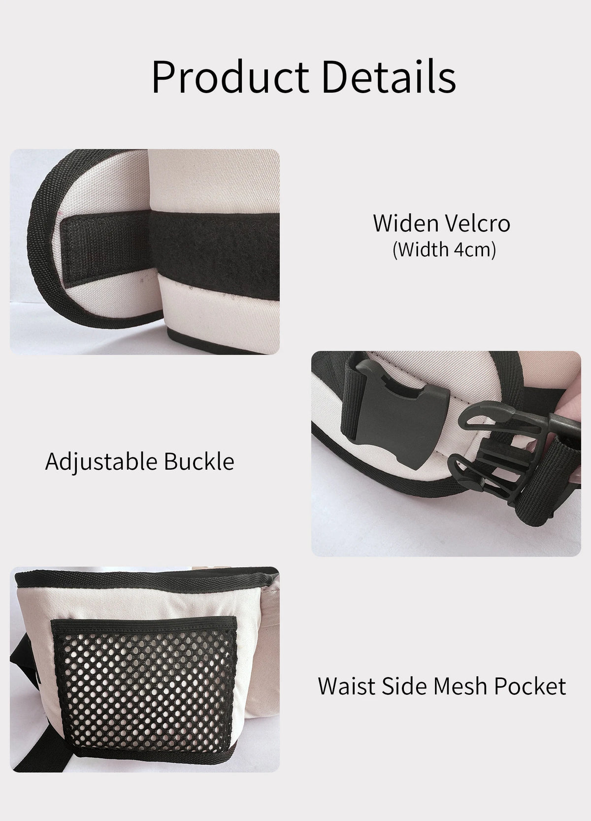 Baby Carrier Waist Stool with Hip Seat – Adjustable Sling & Backpack for Infants and Toddlers