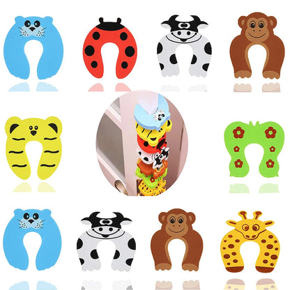 8-Pack EVA Foam Door Finger Pinch Guards | Baby Safety Door Stoppers