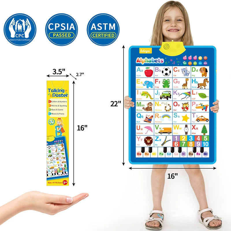 Talking Alphabet Wall Chart