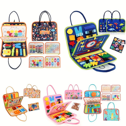 Montessori Busy Board Toys for Preschoolers