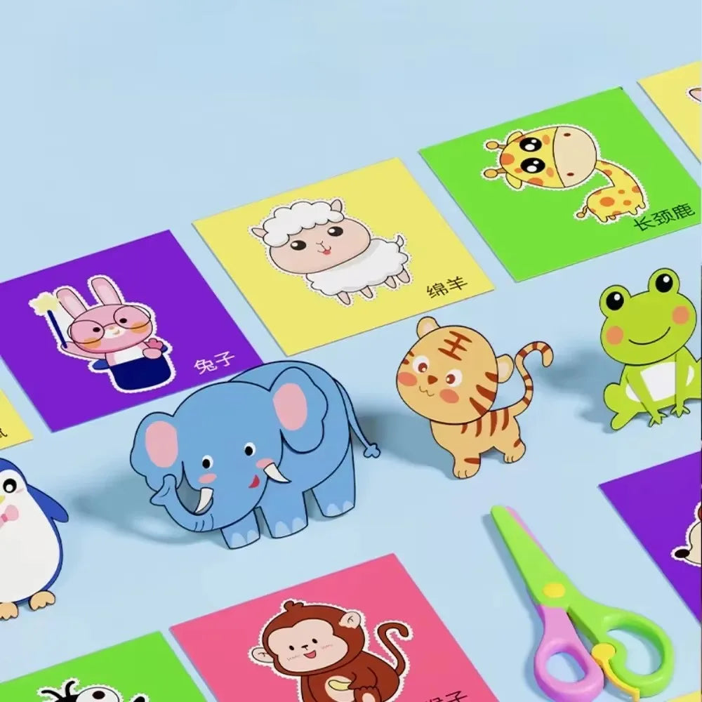 Paper-Cut Creative Activity Book