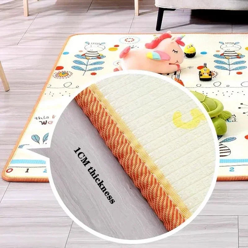 Double Sided Educational Baby Play Mat, view 3