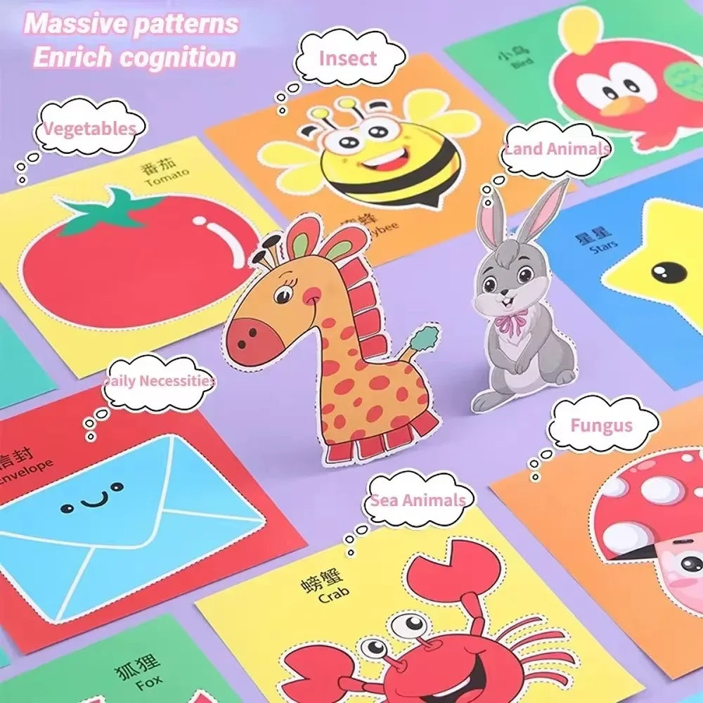 Paper-Cut Creative Activity Book