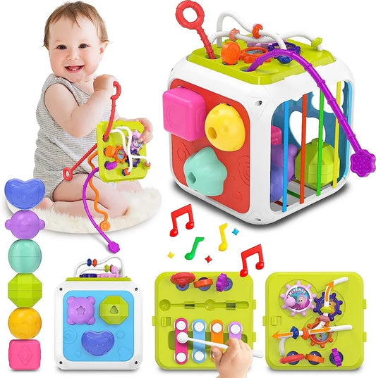 7-in-1 Montessori Baby Toys for 0-3 Years