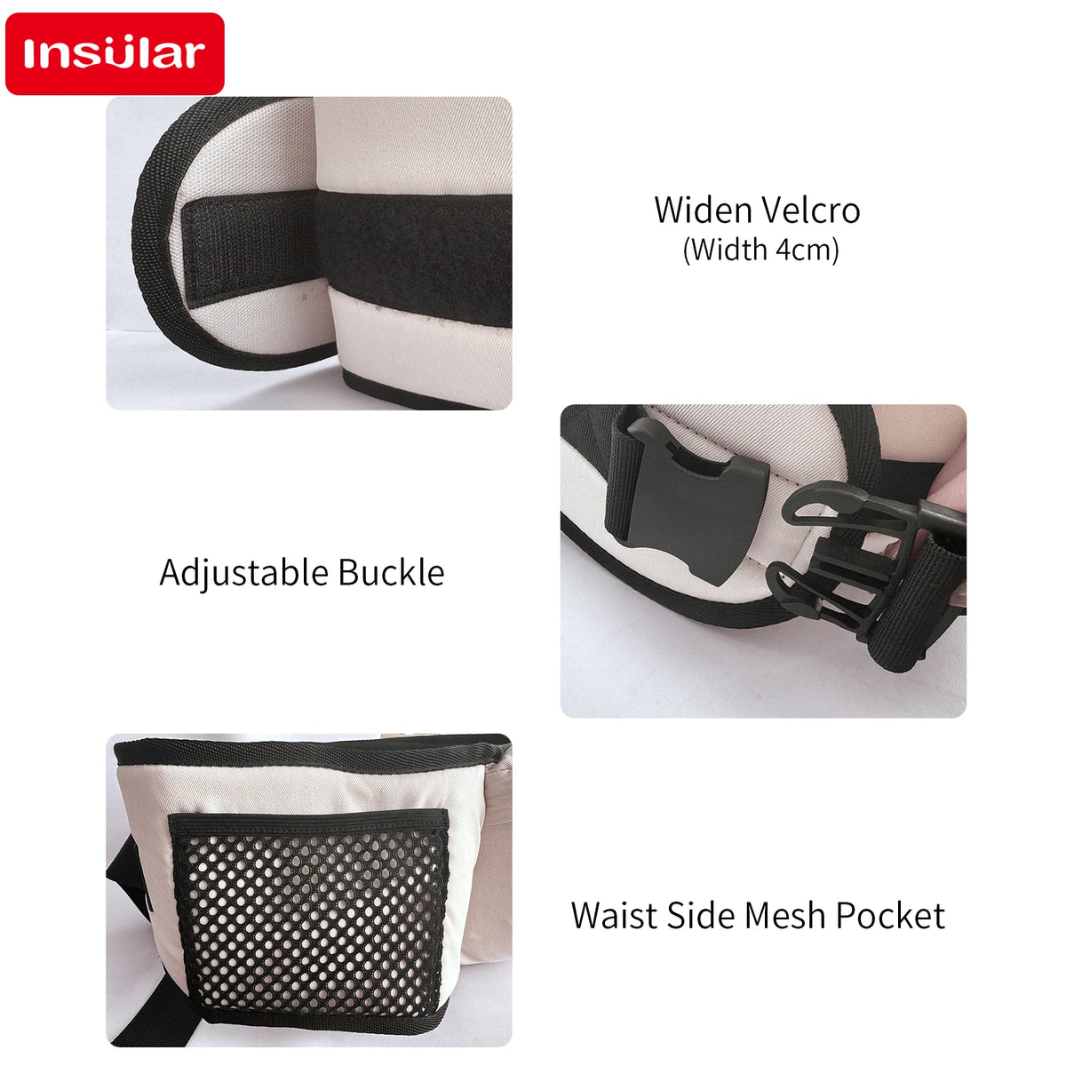Baby Carrier Waist Stool with Hip Seat – Adjustable Sling & Backpack for Infants and Toddlers