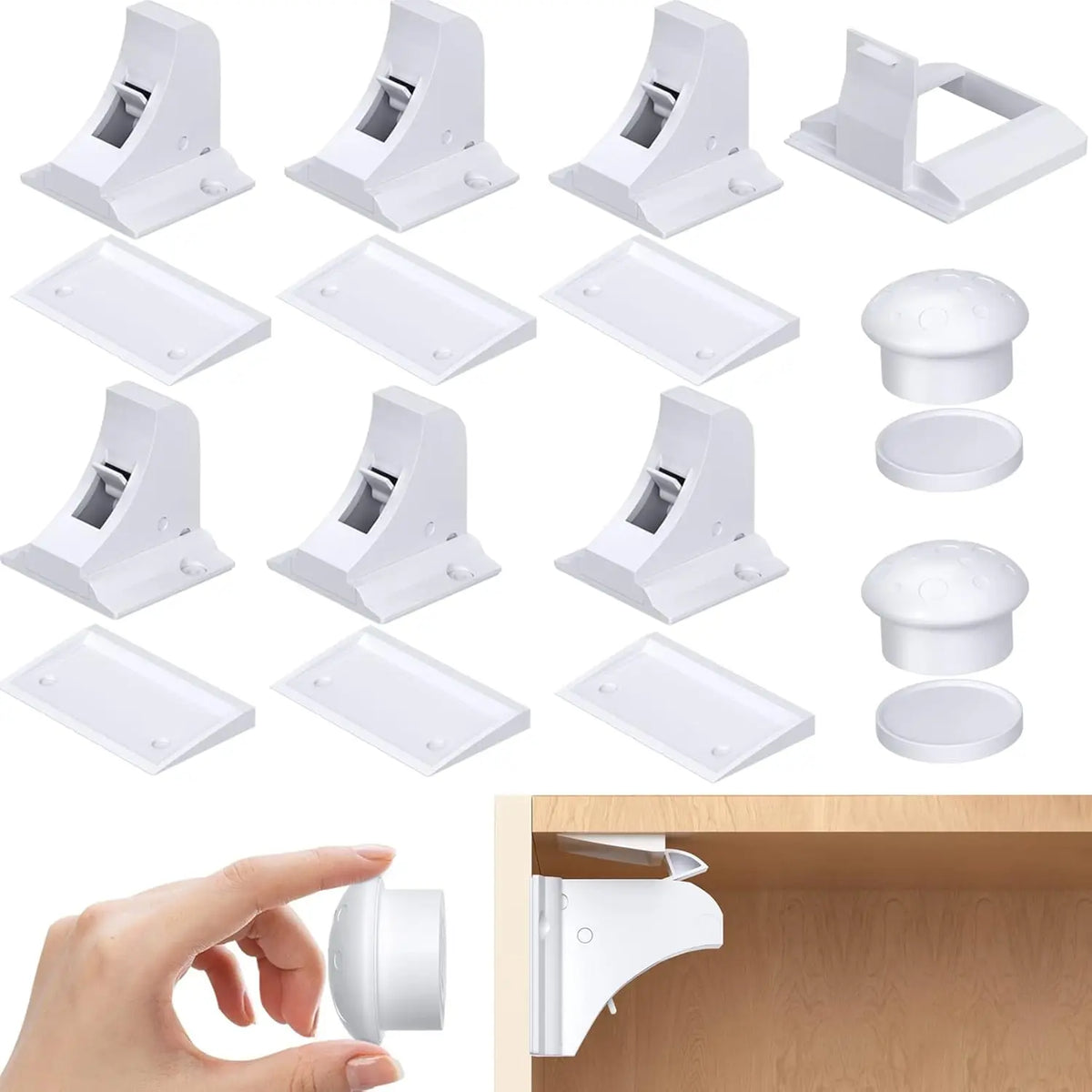 Magnetic Baby Safety Drawer Locks