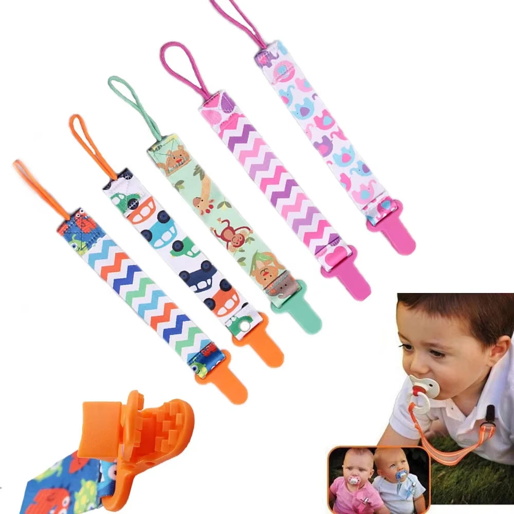 3-Pack Baby Pacifier Clips, view 3