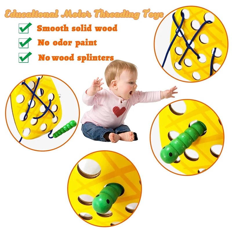 Fruit Lacing Activity Set, view 3
