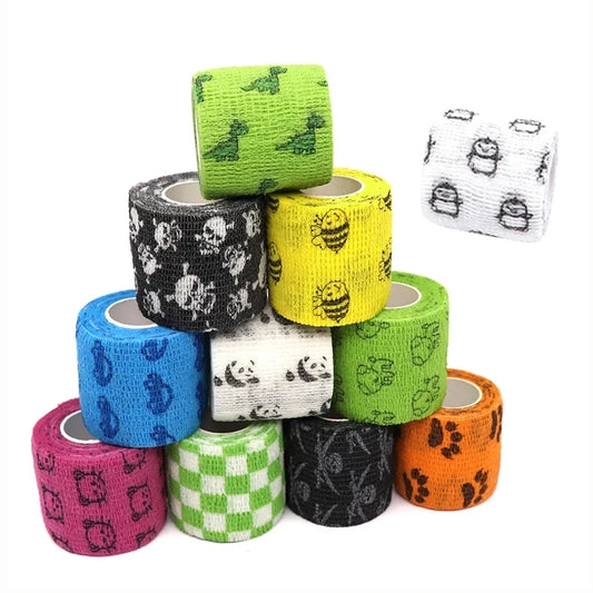 Animal Print Self-Adhesive Wrap for Kids