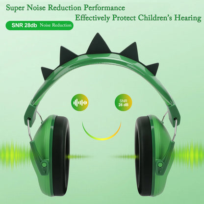 Cute Children Anti-Noise Earmuffs Noise Reduction Headphones