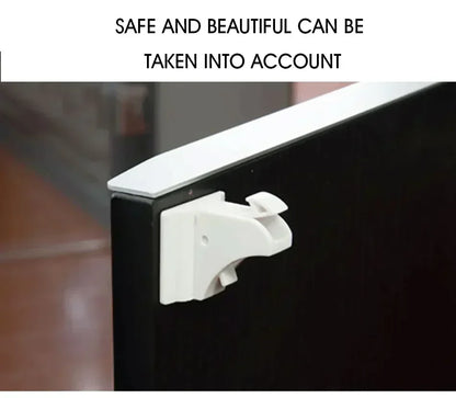 Magnetic Baby Safety Drawer Locks | No-Drill Cabinet Protection