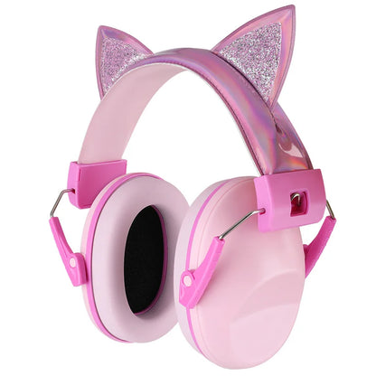 Cute Children Anti-Noise Earmuffs Noise Reduction Headphones