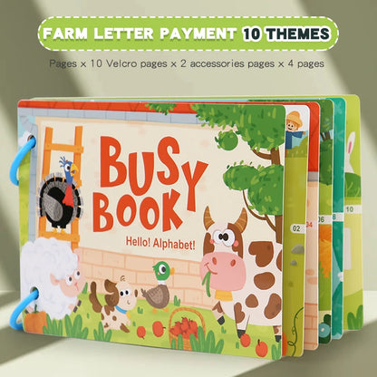 Reusable Story Scene Book