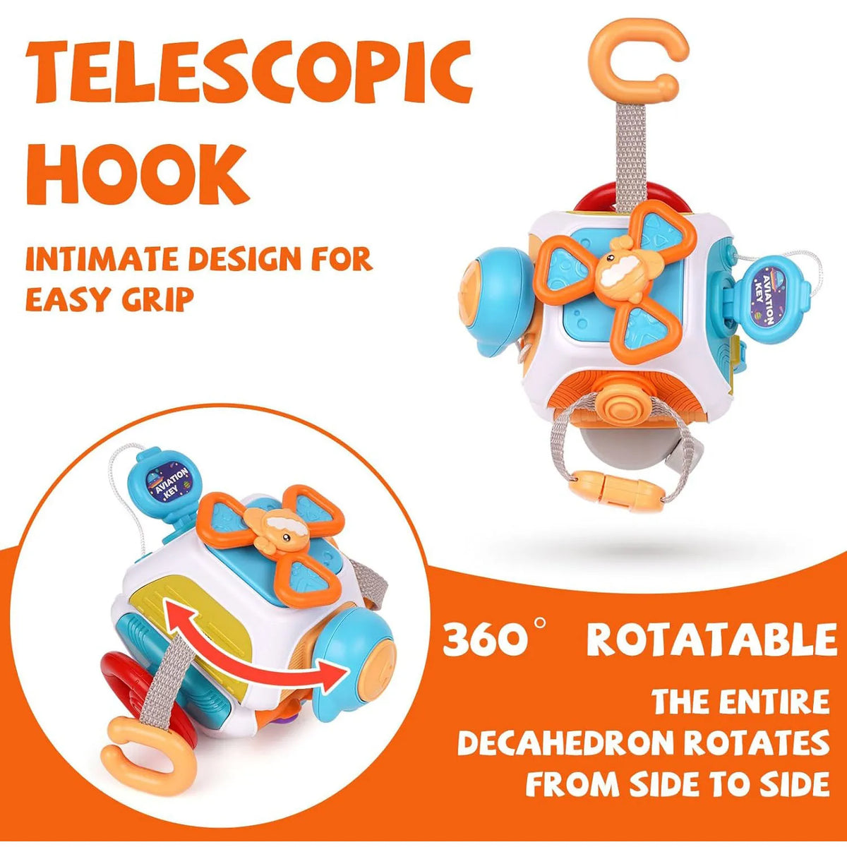 Montessori Sensory Cube Toys