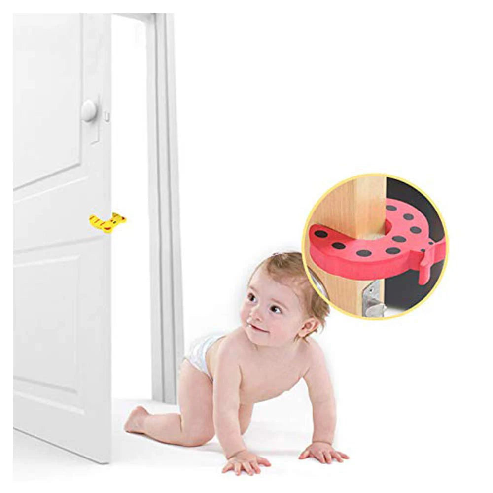 8-Pack EVA Foam Door Finger Pinch Guards | Baby Safety Door Stoppers