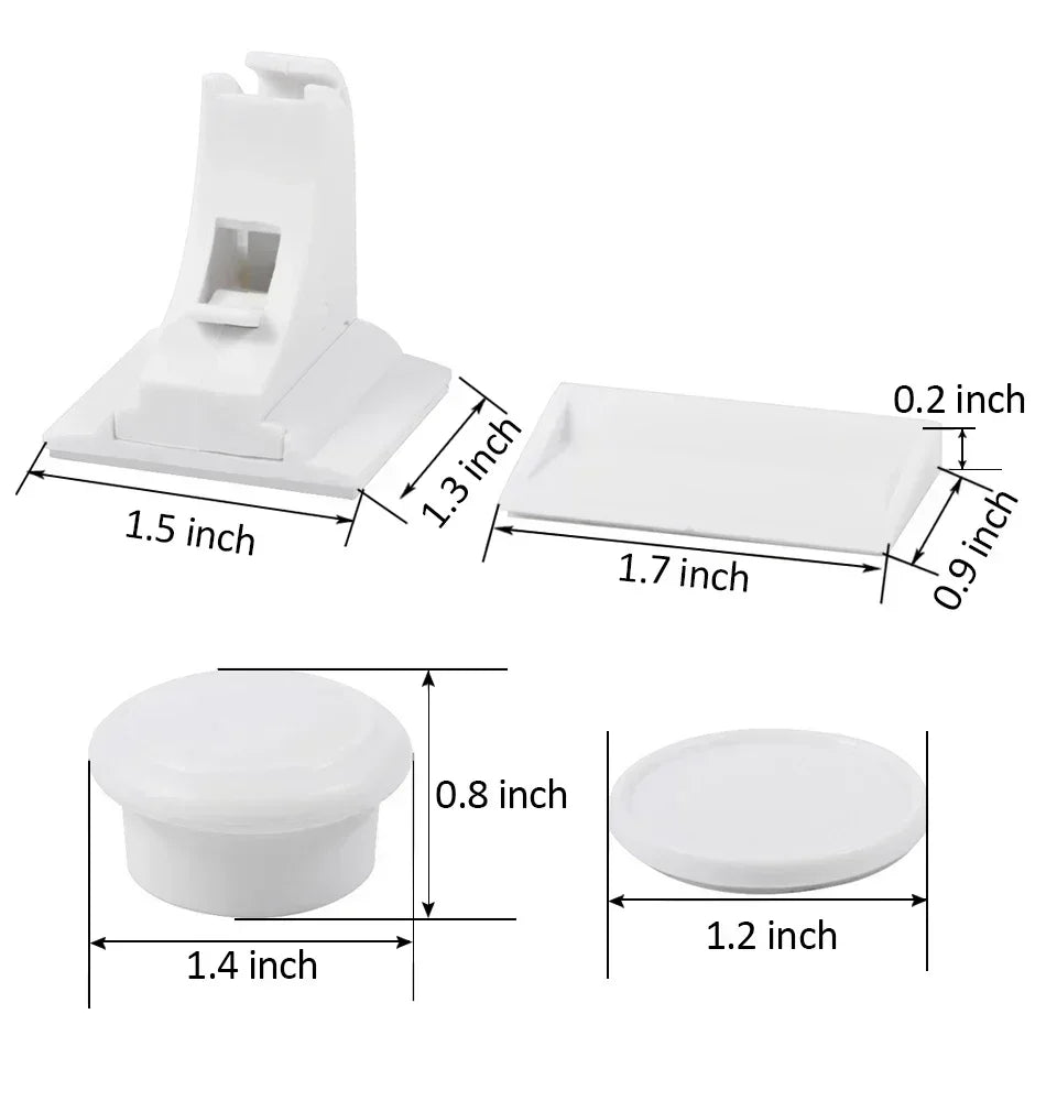 Magnetic Baby Safety Drawer Locks | No-Drill Cabinet Protection