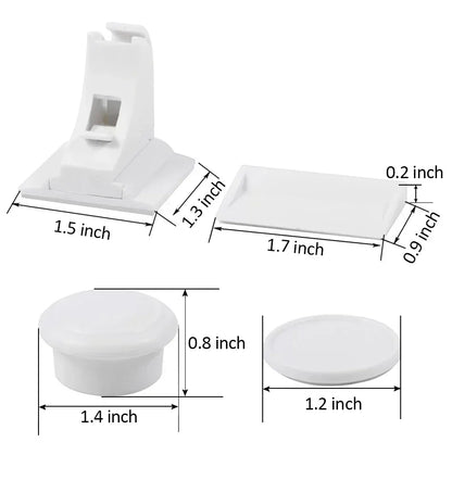 Magnetic Baby Safety Drawer Locks | No-Drill Cabinet Protection