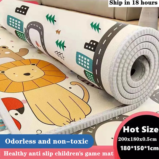 Double Sided Educational Baby Play Mat, view 2