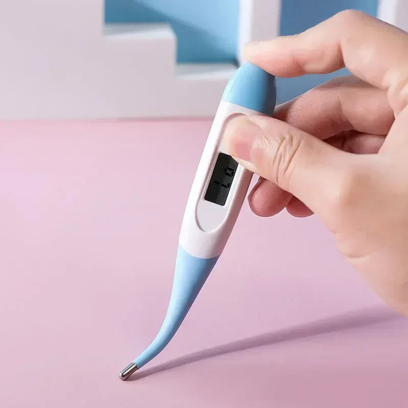 Digital thermometer with soft tip for babies and kids, view 3
