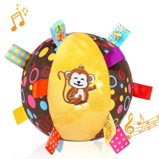 Sensory Musical Plush Soft Ball Baby Toy