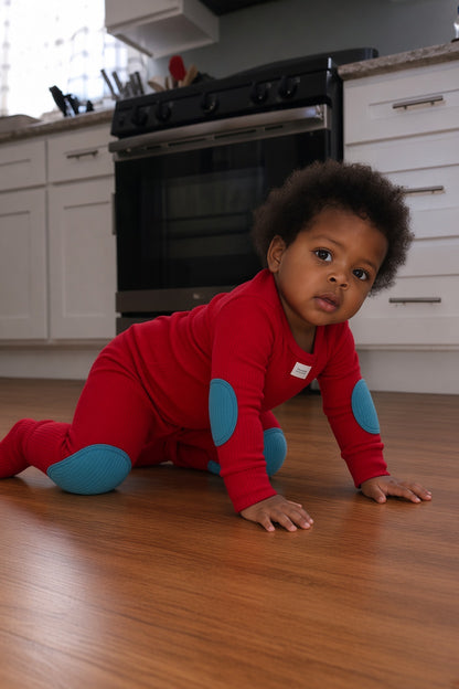 NurtureNauts® Scoot Apparel — Explorer’s Choice Padded Shirt & Pants Set